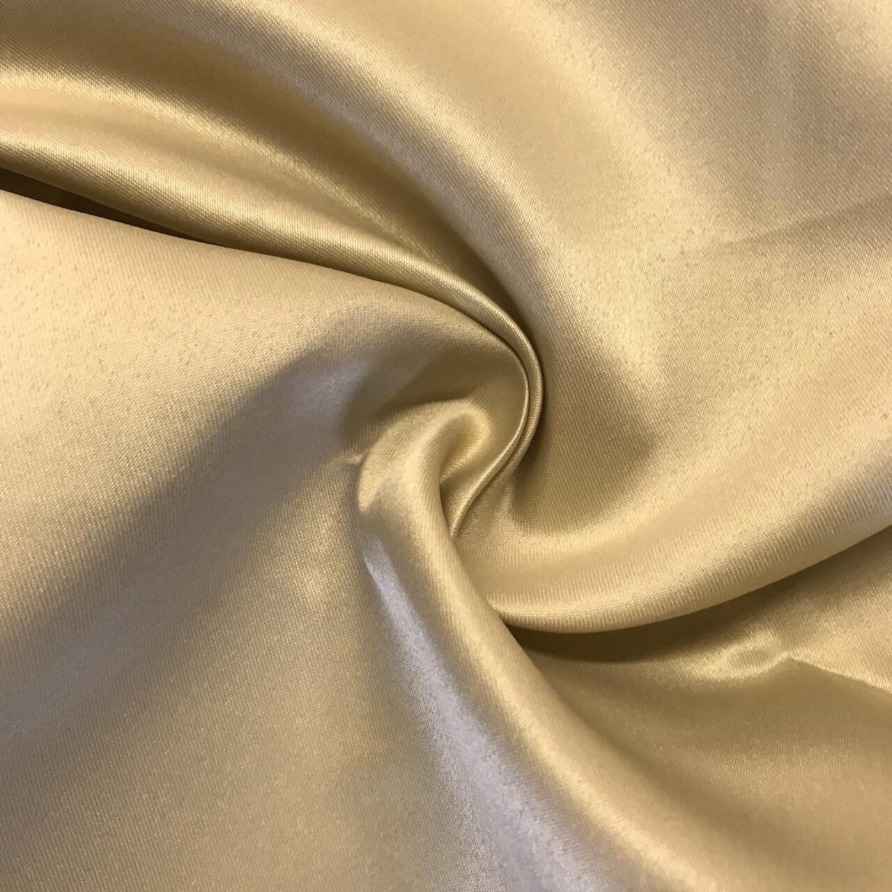 1 Yard Taupe Matte Satin Duchess Satin Fabric 58/60" Wide Peau de Soie Bridesmaid Dress Fabric, 100% Polyester